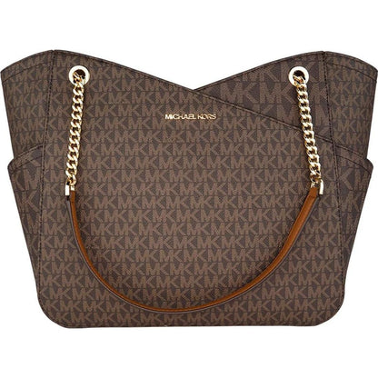 Jet Set Large Logo Shoulder Bag,