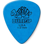 Jim Dunlop Tortex Standard 1.0mm Blue Guitar Picks-36 Pack (418B1.0),