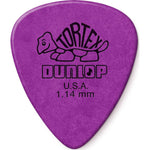 Jim Dunlop Tortex Standard 1.14mm Purple Guitar Picks-36 Pack (418B1.14),