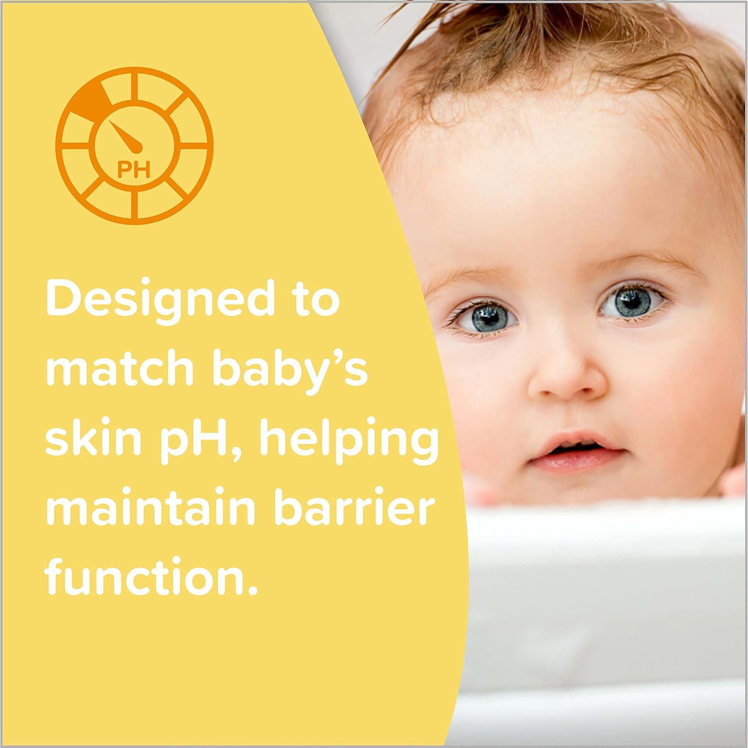 Johnson's Head-to-Toe Gentle Tear-Free Baby And Newborn Wash And Shampoo, Sulfate-, Paraben- Phthalate- And Dye-Free, Hypoallergenic Wash For Sensitive Skin And Hair, 27.1 Fl. Oz,
