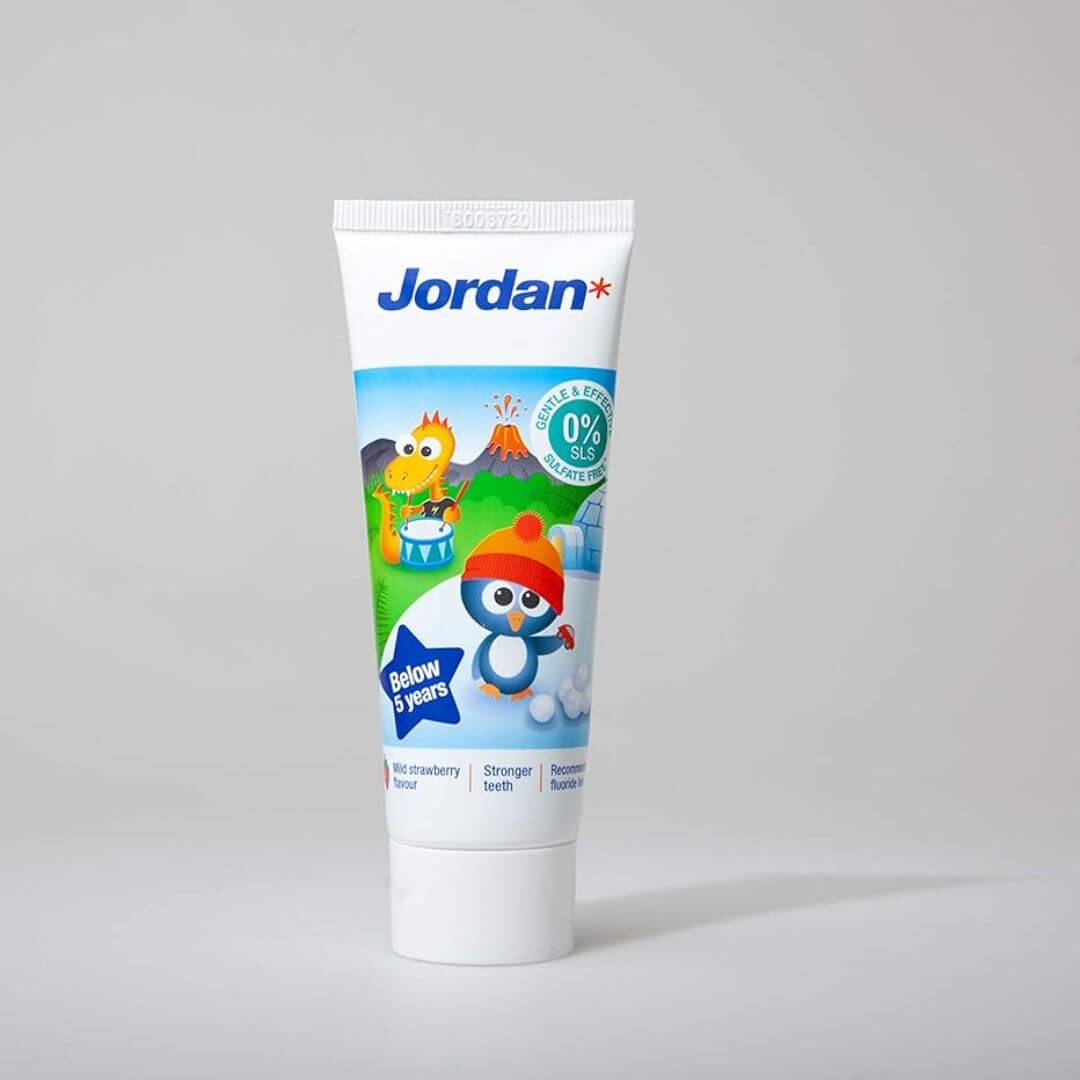 Jordan Kids Step 1 Toothpaste For 0-5 Years 75g,9555019002107
