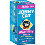 Jonny Cat Litter Box Liners: Fresh Scent - Heavy Duty - Tear And Leak Resistant - Drawstring Close - Jumbo, 7 Count,041334001578