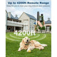 JUGBOW Dog Shock Collar with Remote 4200 ft Waterproof E-Collar 4 Training Modes for All Breed Sizes