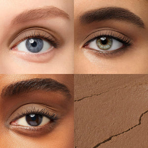 Julep Julep Eyeshadow 101 Crème-to-Powder Waterproof Shadow Stick Smoky Tawny Matte Long-Lasting, Crease-Proof, Muted Brown Matte Eyeshadow With Built-in Smudger