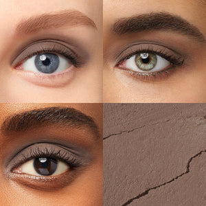 Julep Julep Eyeshadow 101 Crème-to-Powder Waterproof Eyeshadow Stick Stone Matte Long-Lasting, Crease-Proof, Medium Brown Matte Cream Eyeshadow With Built-in Smudger