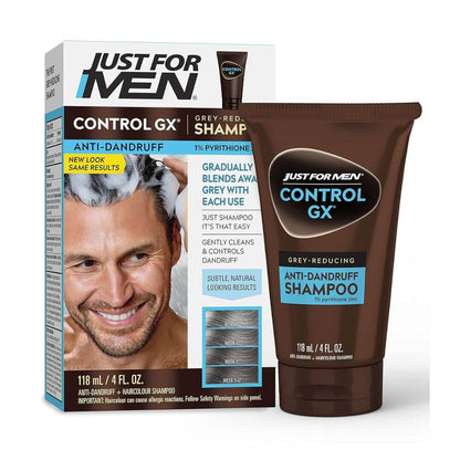 Just For Men Control GX Grey-Reducing Anti-Dandruff Shampoo 118ml