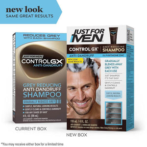 Just For Men Control GX Grey-Reducing Anti-Dandruff Shampoo 118ml