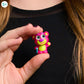 Disney Doorables Neon Glow Peek, Just Play Kids Toys, Ages 5+, Collectible Surprise Toy Figures