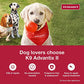 K9 Advantix II XL Dog Flea and Tick Treatment Over 55 lbs Vet Recommended 4 Month Supply