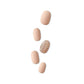 KISS ImPRESS No Glue Mani Press On Nails, Design, 'Evanesce', Beige, Short Size, Oval Shape, Includes 30 Nails, Prep Pad, Instructions Sheet, 1 Manicure Stick, 1 Mini File,
