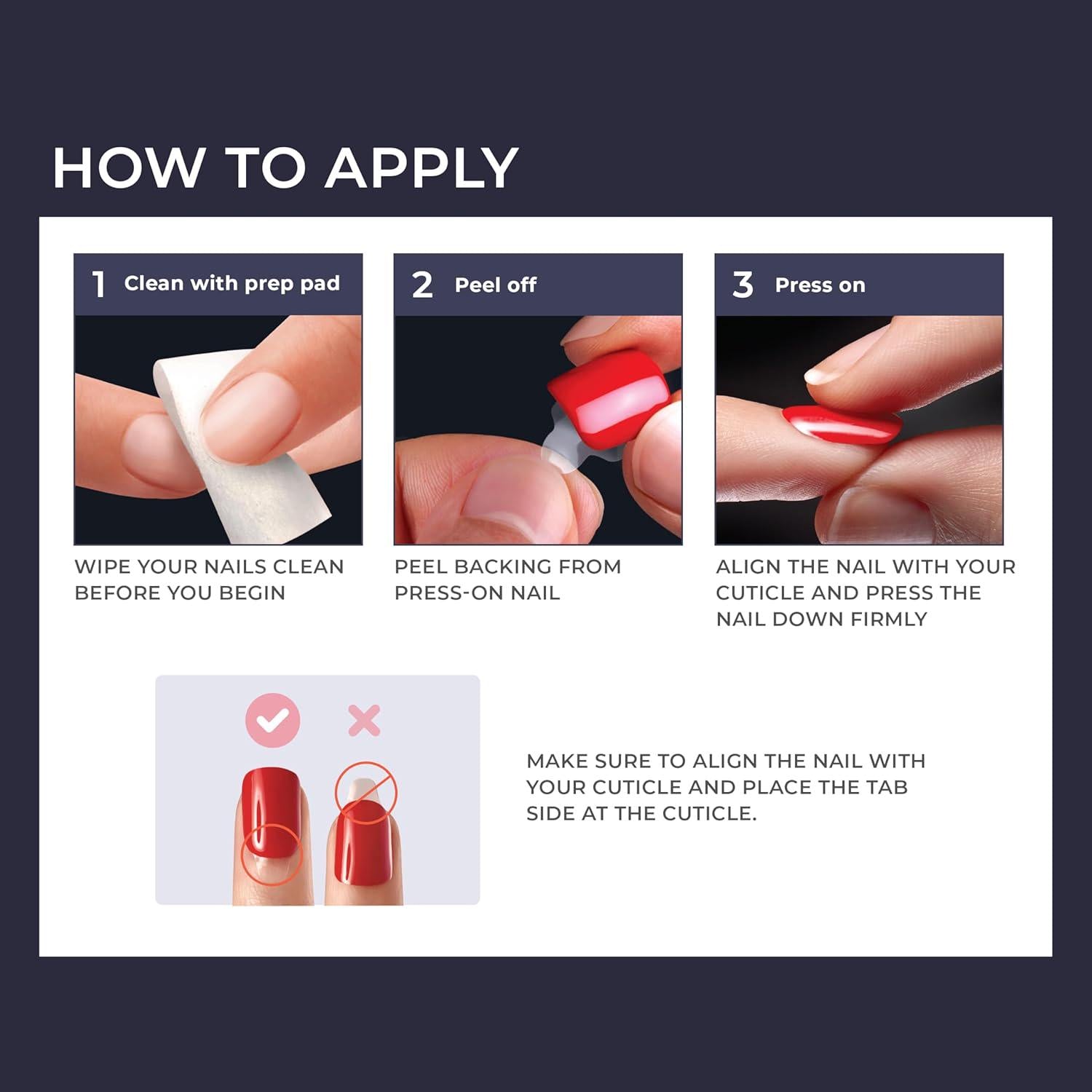 KISS ImPRESS No Glue Mani Press On Nails, Design, 'Evanesce', Beige, Short Size, Oval Shape, Includes 30 Nails, Prep Pad, Instructions Sheet, 1 Manicure Stick, 1 Mini File,