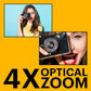 KODAK PIXPRO Friendly Zoom FZ45-WH 16MP Digital Camera With 4X Optical Zoom 27mm Wide Angle And 2.7 LCD Screen (White),819900014051