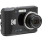 KODAK PIXPRO Friendly Zoom FZ45-BK 16MP Digital Camera With 4X Optical Zoom 27mm Wide Angle And 2.7 LCD Screen (Black),819900014037