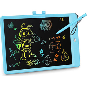 Kokodi LCD Drawing Tablet 10 Inch Reusable Electronic Doodle Board for Toddlers and Kids Learning Fun