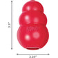 KONG Classic Stuffable Dog Toy for Medium Dogs Durable Rubber Chew Toy with Treat Filling Fun Bounce