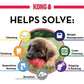 KONG Classic Stuffable Dog Toy for Medium Dogs Durable Rubber Chew Toy with Treat Filling Fun Bounce