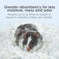 Kaytee Clean And Cozy White Paper Bedding, Made For Small Animals, 49.2 Liters,