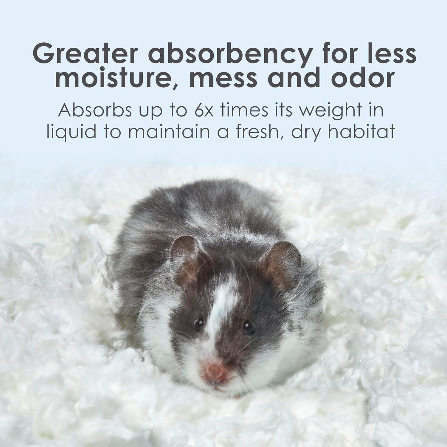 Kaytee Clean And Cozy White Paper Bedding, Made For Small Animals, 49.2 Liters,