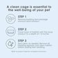 Kaytee Clean And Cozy White Paper Bedding, Made For Small Animals, 49.2 Liters,