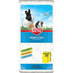 Kaytee Clean And Cozy White Small Animal Pet Bedding For Pet Guinea Pigs, Rabbits, Hamsters, Gerbils, And Chinchillas, 24.6 Liters,