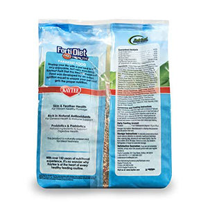 Kaytee Forti-Diet Pro Health Parakeet Food 2 lb Bag for Birds