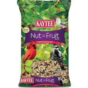 Kaytee Nut & Fruit Wild Bird Seed Blend 5 lb Bag for Backyard Birds