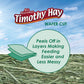 Kaytee Wafer Cut Timothy Hay, 60 oz, All Natural Hay for Guinea Pigs, Rabbits & Small Pets