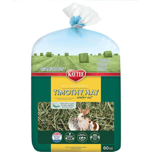 Kaytee Wafer Cut Timothy Hay, 60 oz, All Natural Hay for Guinea Pigs, Rabbits & Small Pets
