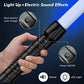 Kenpora Light Sabers for Kids, 2-in-1 Expandable Swords with FX Sound, Birthday/Halloween Galaxy Warrior Toy Set