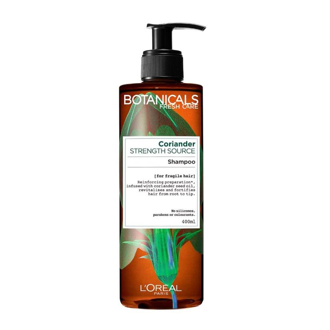 L'Oreal Paris Botanicals Fresh Care Coriander Strength Source Shampoo 400ml,071249419113