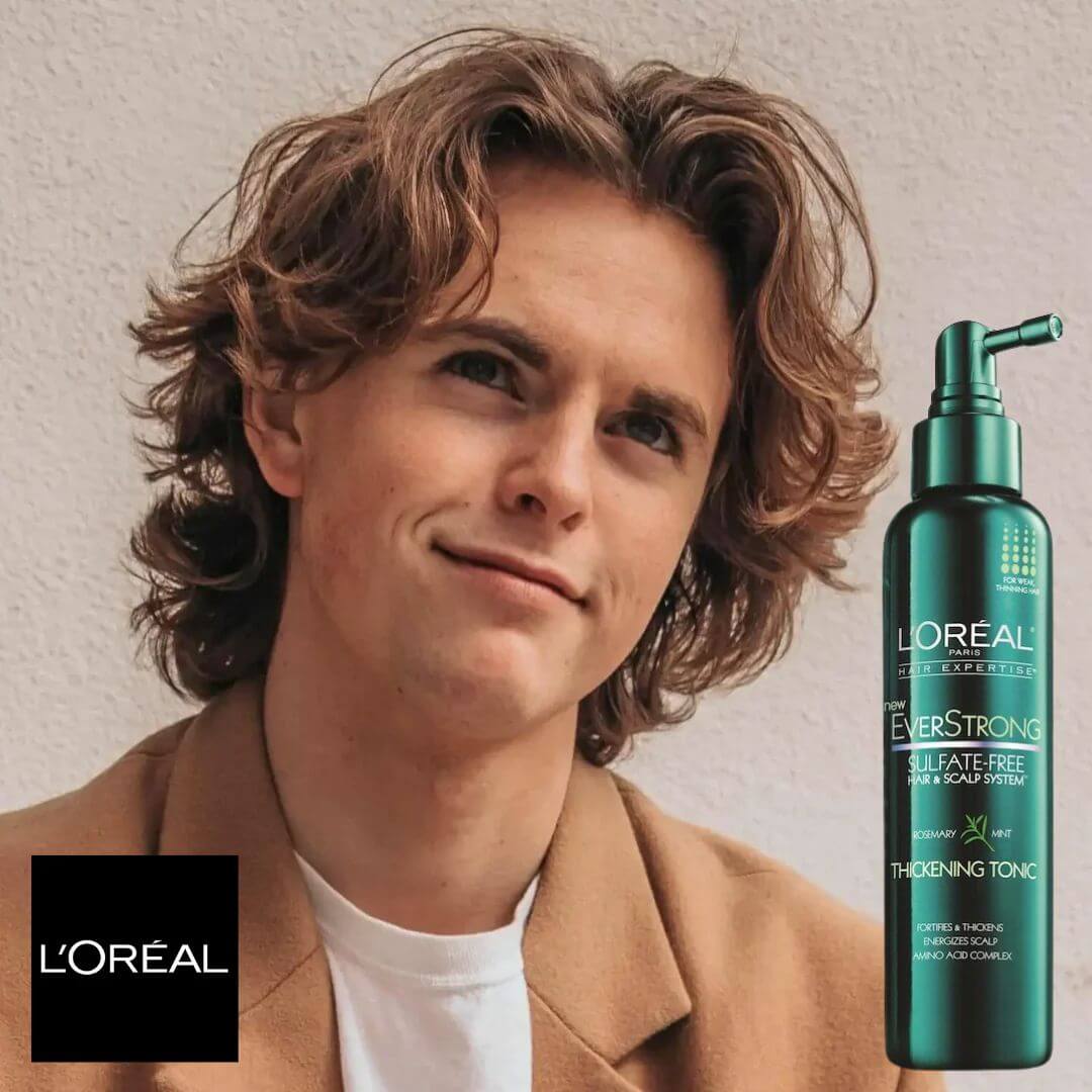 L'Oreal Paris Hair Expertise Ever Strong Rosemary & Mint Hair Thickening Tonic 150ml,071249242803