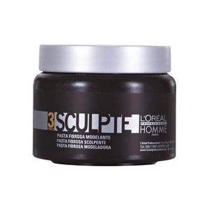 L'Oreal Paris Professionnel Homme Force No.3 Sculpte Hair Styling Paste 150ml,3474630160897,
