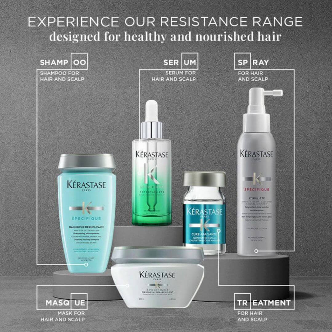 Kerastase Specifique Bain Riche Dermo Calm Cleansing Soothing Shampoo 250ml,3474636397396