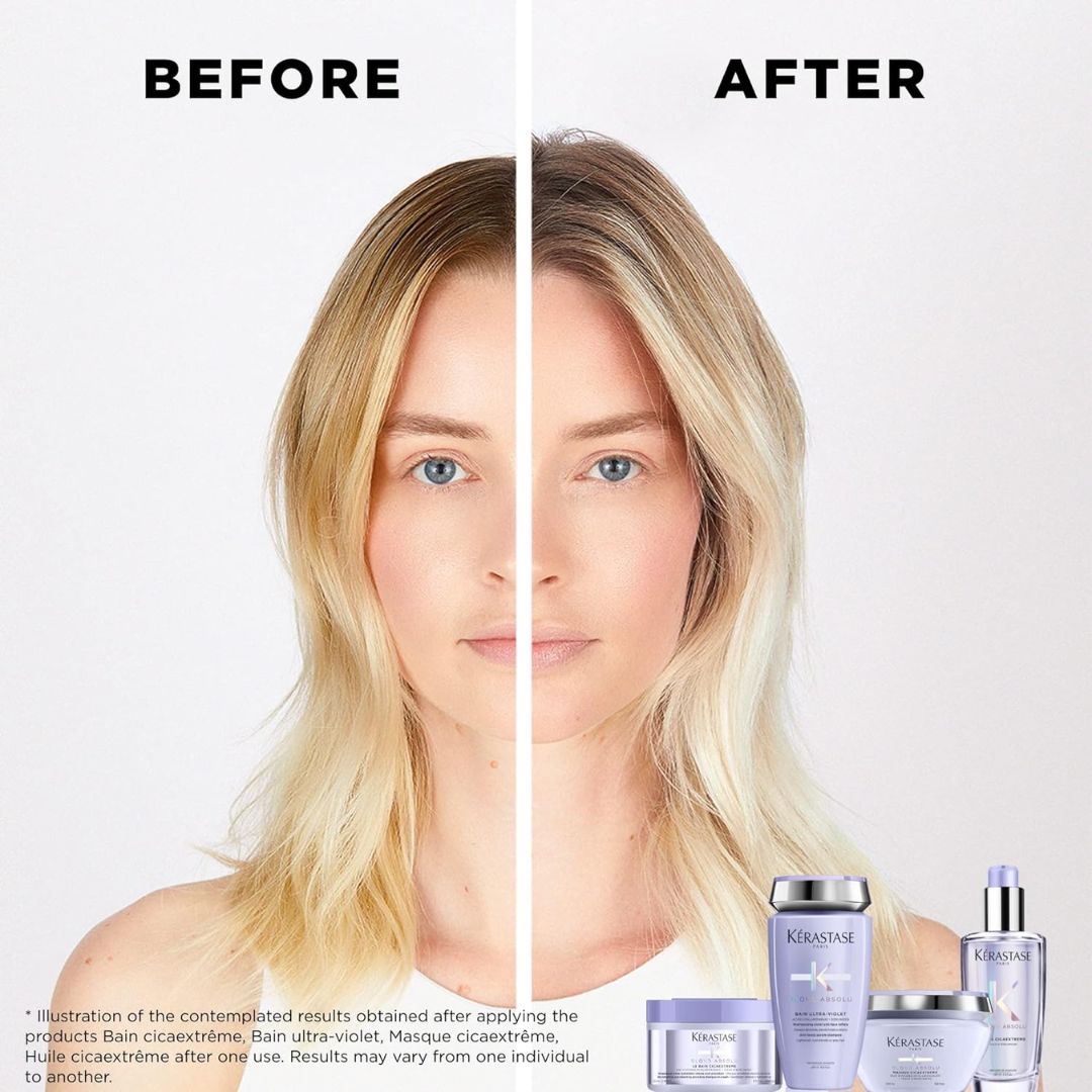 Kerastase Blond Absolu Bain Ultra-Violet Anti-Brass Purple Shampoo 250ml,3474636692231