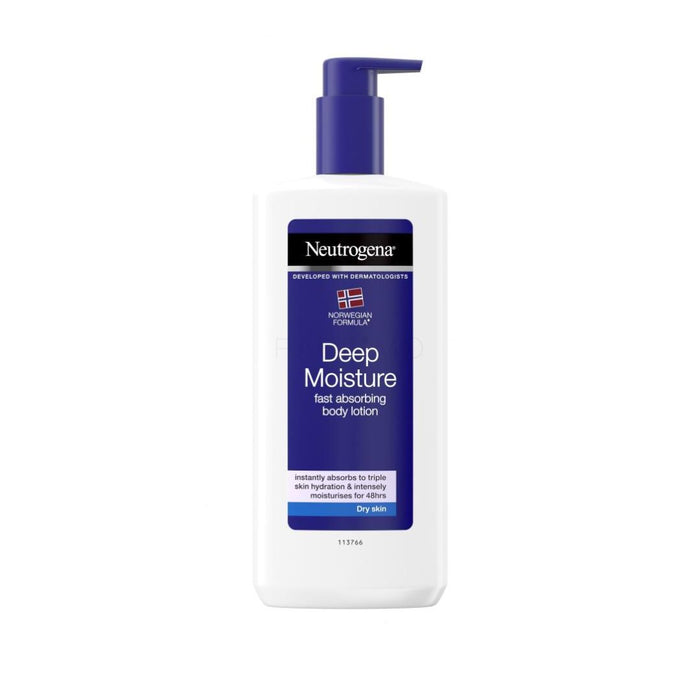 Neutrogena Norwegian Formula Deep Moisture Fast Absorbing Body Lotion 400ml,3574661098937
