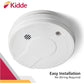 Kidde Smoke Detector, 9-Volt Battery Operated, Ionization Smoke Alarm, Battery Included,047871260515