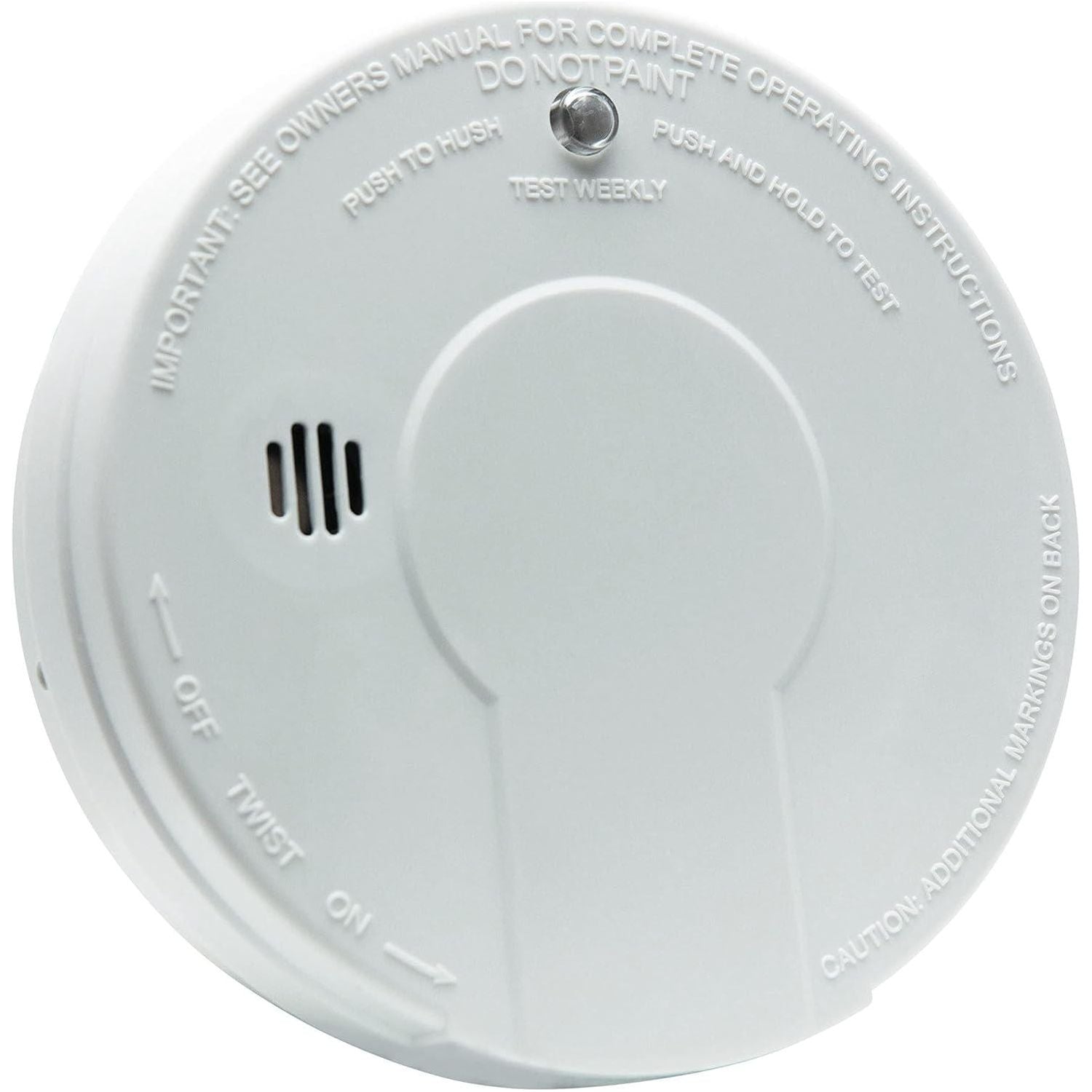 Kidde Smoke Detector, 9-Volt Battery Operated, Ionization Smoke Alarm, Battery Included,047871260515