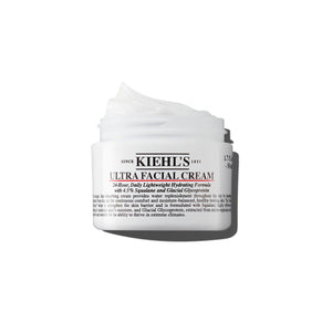 Kiehl's Ultra Facial Cream, With 4.5% Squalane To Strengthen Skin's Moisture Barrier, Skin Feels Softer And Smoother, Long-Lasting Hydration, Easy And Fast-Absorbing, Suitable For All Skin Types