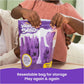 Kinetic Sand 2.5 lbs Purple Moldable Sensory Sand Toy Resealable Bag for Kids Ages 3+