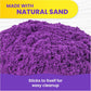 Kinetic Sand 2.5 lbs Purple Moldable Sensory Sand Toy Resealable Bag for Kids Ages 3+