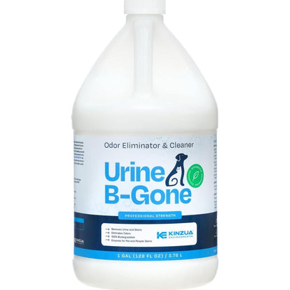 Kinzua Urine B Gone 1 Gallon Enzyme Cleaner, Removes Pet Urine Stains & Odors, Original Scent, for Carpets & Laundry