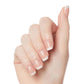 KISS Kiss Everlasting French Nail Manicure, Chip-Free, Flexi-Fit Technology, Real Short, String Of Pearls , Nail Kit With Pink Nail Glue (Net Wt. 2g / 0.07oz), Mini File, Manicure Stick, And 28 Fake Nails