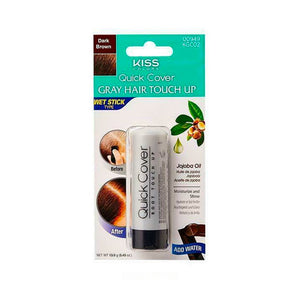 Kiss Quick Cover KGC02 Dark Brown Root Touch-Up Wet Stick 13g