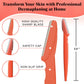 Kitsch Kitsch Dermaplaning Tool - Face Razors For Women And Men, Eyebrow Trimmer And Face Shaver, Facial Hair Removal, Facial Razors For Women And Men, Dermaplane Razor - 12pc, Coral