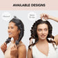 Kitsch Kitsch Satin Heatless Hair Curler Set - Heatless Curls Overnight, Hair Rollers For Soft Curls And Frizz-Free Styling, No Heat Curlers To Sleep In, Curling Rod Headband With 2 Scrunchies - Sunset Tie Dye