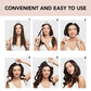 Kitsch Kitsch Satin Heatless Hair Curler Set - Heatless Curls Overnight, Hair Rollers For Soft Curls And Frizz-Free Styling, No Heat Curlers To Sleep In, Curling Rod Headband With 2 Scrunchies - Sunset Tie Dye