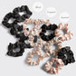 Kitsch Kitsch Satin Scrunchies For Women - No Crease Hair Ties For Girls | Scrunchies For All Hair Types And Textures, Perfect For Day Or Night - 5 Pcs, Assorted