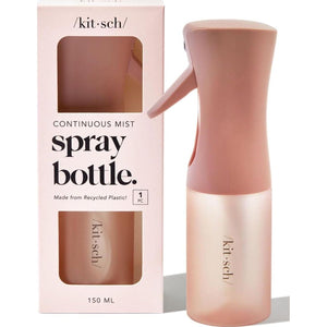 Kitsch Kitsch Spray Bottle For Hair - Continuous Water Mister With Ultra Fine Mist For Hairstyling, Barbers, Salons, Cleaning, Plants, Versatile Spray Bottles - Made From Recycled Plastic - Terracotta, 5 Oz