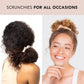 Kitsch Kitsch Ultra Petite Satin Scrunchies For Women - No Crease Hair Ties For Girls | Scrunchies For All Hair Types And Textures, Perfect For Day Or Night - 6 Pcs, Eucalyptus