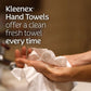 Kleenex Disposable Paper Hand Towels, 6 Boxes, 60 Tissues per Box, 360 Total Tissues, Packaging May Vary
